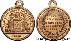 DEUXIÈME RÉPUBLIQUE Médaille, Premier anniversaire de la République