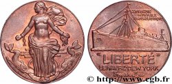 QUARTA REPUBBLICA FRANCESE Médaille, Paquebot “Liberté”