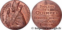 MÉDAILLES RELIGIEUSES Médaille, Corentin de Quimper, Services rendus à la religion