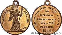 DEUXIÈME RÉPUBLIQUE Médaille en mémoire des événements de 1848