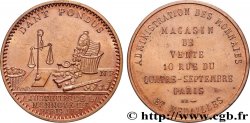 MONNAIE DE PARIS Médaille publicitaire du magasin de la Monnaie de Paris