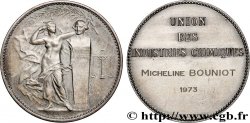 CINQUIÈME RÉPUBLIQUE Médaille de récompense, Union des industries chimiques