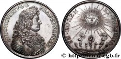 LOUIS XIV LE GRAND OU LE ROI SOLEIL Médaille, In rorem et fulmina