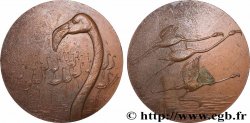 ANIMAUX Médaille animalière - Flamant Rose