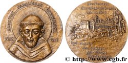 CINQUIÈME RÉPUBLIQUE Médaille, VIIIe centenaire de la naissance de Saint François d’Assise