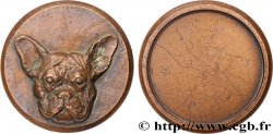 CINQUIÈME RÉPUBLIQUE Médaille animalière, Le bouledogue