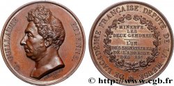 LUIGI FILIPPO I Médaille, Charles-Guillaume Étienne MS
