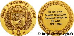 QUINTA REPUBLICA FRANCESA Médaille, Noces d’or EBC