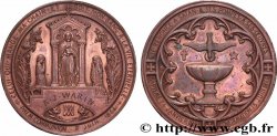 SECOND EMPIRE Médaille de Baptême, Communion et Confirmation