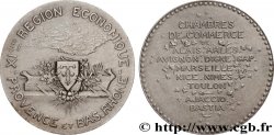 TROISIÈME RÉPUBLIQUE Médaille, Chambres de commerce de Provence et Bas-Rhône