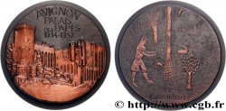 FUNFTE FRANZOSISCHE REPUBLIK Médaille, Le Palais des papes, La chasse au furet, n°33