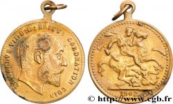 GRANDE-BRETAGNE - ÉDOUARD VII Médaille, Couronnement