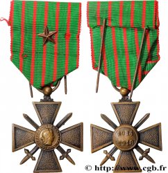 TROISIÈME RÉPUBLIQUE Croix de guerre, 1914-1918