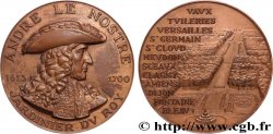 QUINTA REPUBLICA FRANCESA Médaille, André Le Nostre
