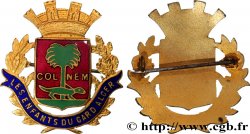 ALGÉRIE - TROISIÈME RÉPUBLIQUE Insigne, Les Enfants du Gard SUP