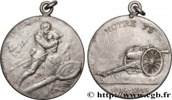 III REPUBLIC Médaille, En Alsace, Notre 75