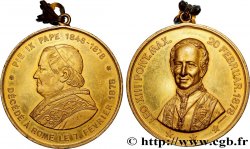 ITALY - PAPAL STATES - LEO XIII (Vincenzo Gioacchino Pecci) Médaille, Décès de Pie IX, Avènement de Léon XIII