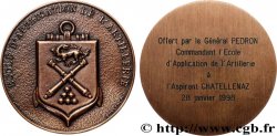 CINQUIÈME RÉPUBLIQUE Médaille, École d’application de l’artillerie