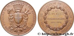 III REPUBLIC Médaille, 75ème anniverssaire de la caisse d’épargne et prévoyance des Bouches-Du-Rhône
