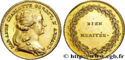 THE CONVENTION Médaille, Marie-Anne Charlotte Corday