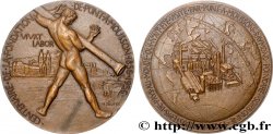 QUARTA REPUBBLICA FRANCESE Médaille, Centenaire de la fondation de Pont-à-Mousson 