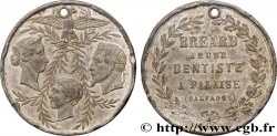 SECOND EMPIRE Médaille, Bréard, Dentiste à Falaise