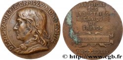 TERZA REPUBBLICA FRANCESE Médaille, Denis Papin, Syndicat des industries mécaniques de France