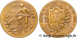 TROISIÈME RÉPUBLIQUE Médaille, Course Bordeaux-Paris organisée par le journal Véloce-Sport