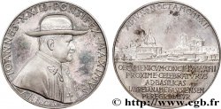 ITALIE - ÉTATS DU PAPE - JEAN XXIII (Angelo Guiseppe Roncalli) Médaille, Pèlerinage du pape à Lorette et Assise