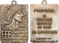 CINQUIÈME RÉPUBLIQUE Médaille, Championnat militaire de France de football 