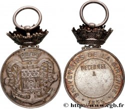 III REPUBLIC Médaille, Sauveteurs de la Gironde