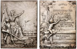 III REPUBLIC Plaquette, 25e anniversaire des anciens du 50e infanterie