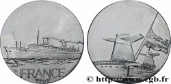 CINQUIÈME RÉPUBLIQUE Médaille, Paquebot France