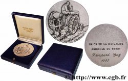 CINQUIÈME RÉPUBLIQUE Médaille, Union de la mutualité agricole 