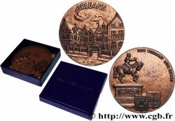 CINQUIÈME RÉPUBLIQUE Médaille, Statue de Jeanne d’Arc à Orléans