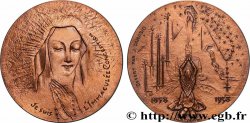 CUARTA REPUBLICA FRANCESA Médaille, Vierge Marie, Centenaire des apparitions de Lourdes