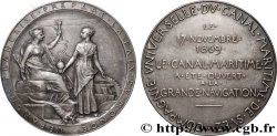 CANAUX ET TRANSPORTS FLUVIAUX Médaille, Compagnie universelle du canal maritime de Suez