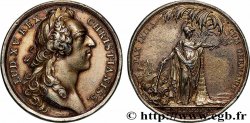 LOUIS XV DIT LE BIEN AIMÉ Médaille, Paix conclue avec l’Allemagne