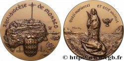 MONACO Médaille, Archidiocèse de Monaco