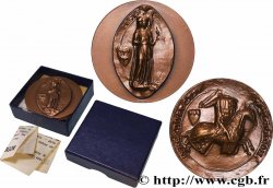 CINQUIÈME RÉPUBLIQUE Médaille, Sceau Roger Barnard III de Foix