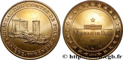 MÉDAILLES TOURISTIQUES Médaille touristique, Château des comtes de Foix, Ariège-Pyrénées