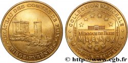 TOURISTIC MEDALS Médaille touristique, Château des comtes de Foix, Ariège-Pyrénées