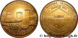 TOURISTIC MEDALS Médaille touristique, Château des comtes de Foix, Ariège-Pyrénées