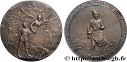 III REPUBLIC Médaille, Fédération nationale des sociétés de préparation militaire de France et des colonies