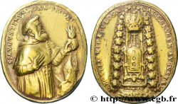 MÉDAILLES RELIGIEUSES Médaille, Saint Augustin et l’Hostie miraculeuse