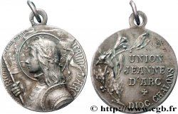 MÉDAILLES RELIGIEUSES Médaille, Union Jeanne d’Arc, Diocèse de Châlons