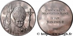 JEAN-PAUL II (Karol Wojtyla) Médaille, Commémoration visite du Pape Jean-Paul II en France