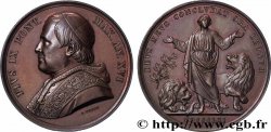 VATICAN - PIUS IX (Giovanni Maria Mastai Ferretti) Médaille, Daniel et les lions