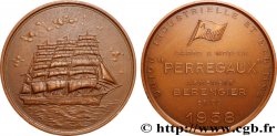 IV REPUBLIC Médaille, Union Industrielle et Maritime, Cargo à moteur Perregaux
