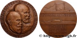 SEA AND NAVY : SHIPS AND BOATS Médaille, Fernand Fenaux et Charles Damaye